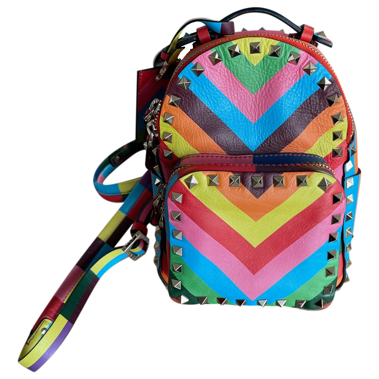 Rockstud leather backpack Valentino 